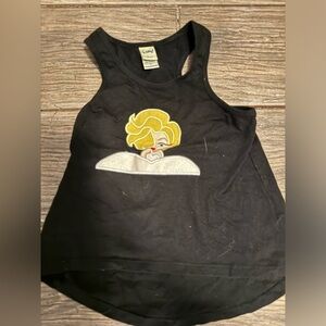 Girls custom Marilyn Monroe boutique embroidered tank top size 4T